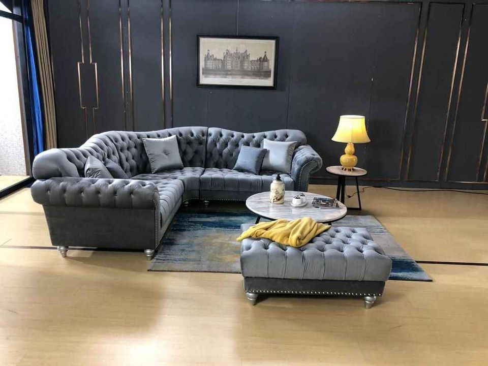 Luxury Chesterfield Sofa Set – Timeless Elegance for Your Home